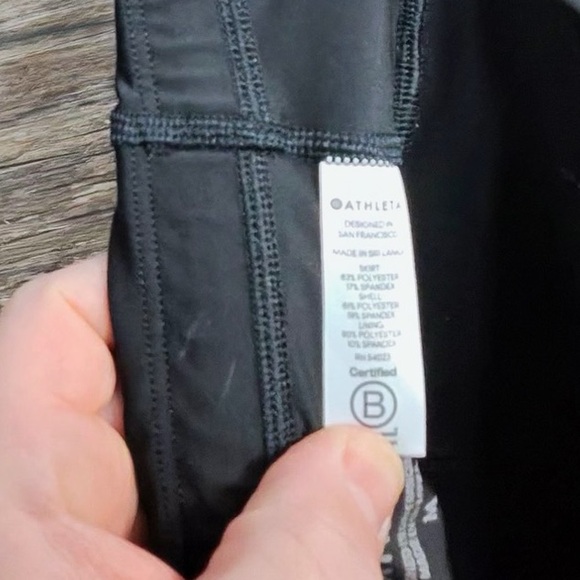 Athleta Black Layered Women's Skort - Picture 8 of 10